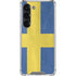 Sweden Flag Distressed Galaxy S23 Clear Case